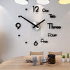 Reloj 3D Decorativo® Diseño de Interiores para Hogar y Oficina