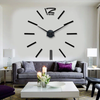 Reloj 3D Decorativo® Diseño de Interiores para Hogar y Oficina