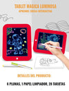 TABLET DIDACTICA MAGICA Y LUMINOSA DE DIBUJO